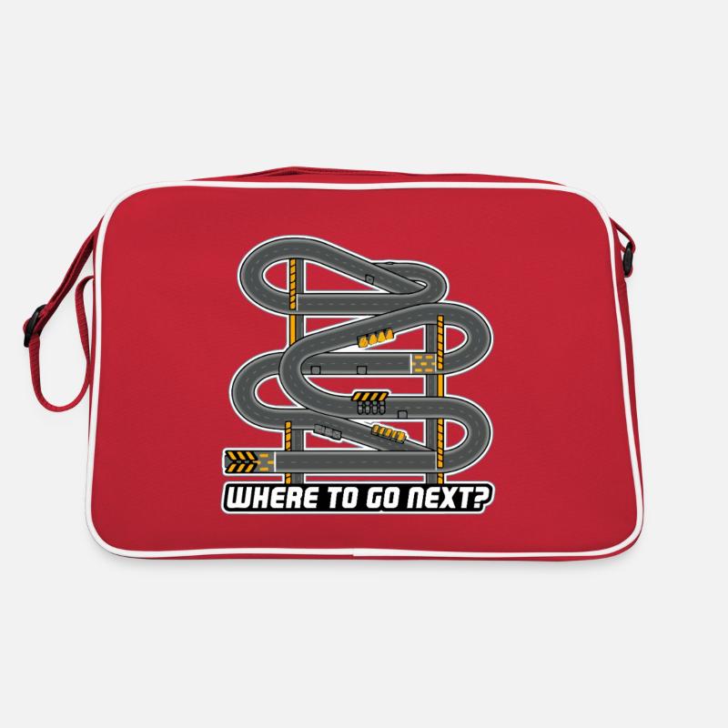 WHERE TO GO NEXT Retro Bag