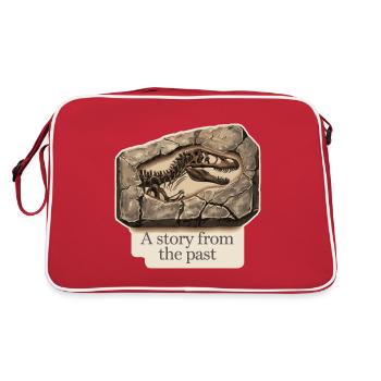 fossile - Sac Retro - rouge/blanc - Dos