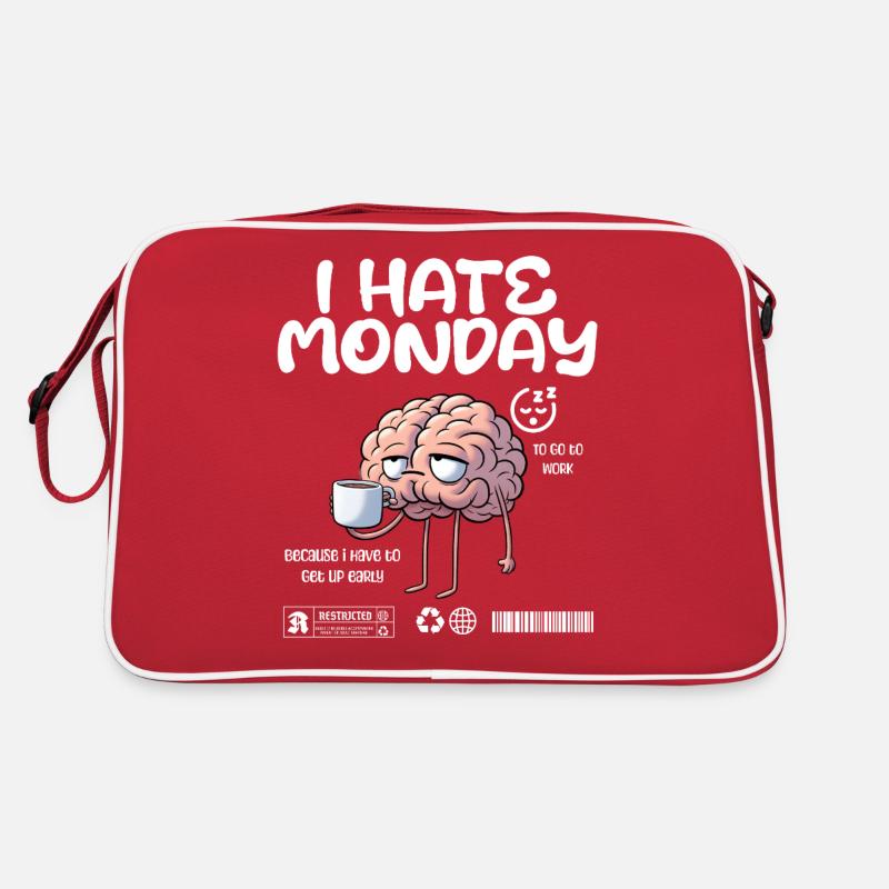 Je déteste le lundi - Je déteste le lundi matin Sac Retro