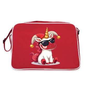 Carnaval Carnaval Licorne Costume de carnaval - Sac Retro - rouge/blanc - Dos