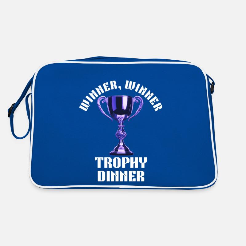 Winner Winner Trophy Dinner Retro Bag