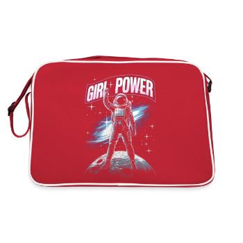 Le pouvoir des filles Fraune Power - Sac Retro - rouge/blanc - Dos