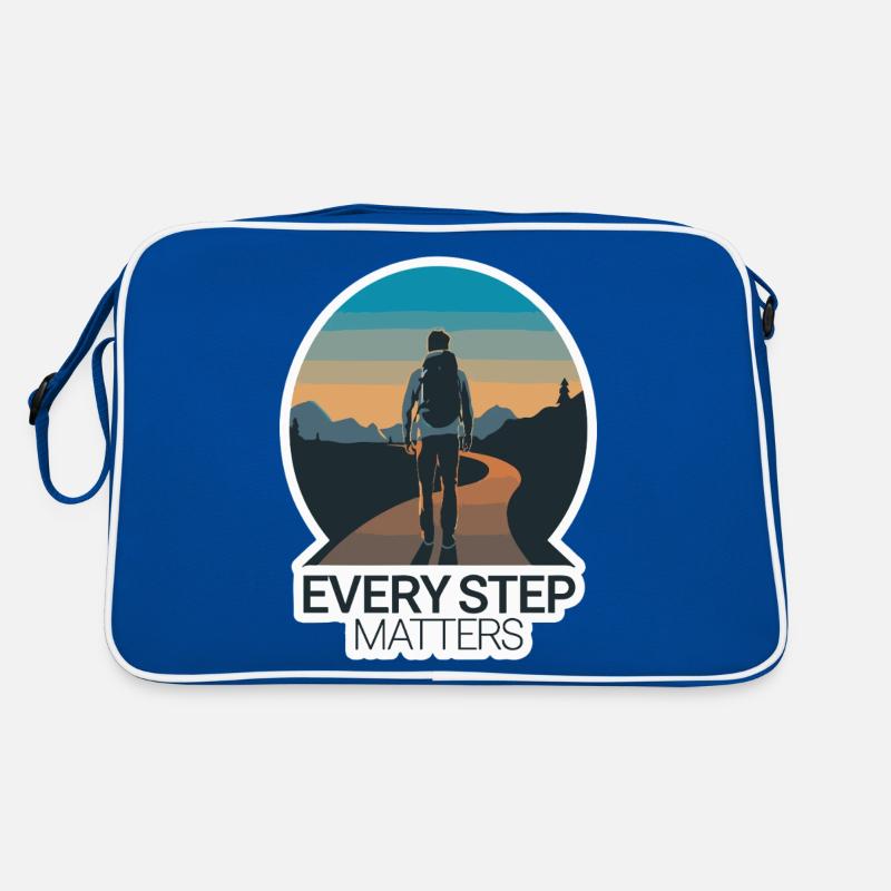 VOYAGE, CHAQUE PAS COMPTE Sac Retro