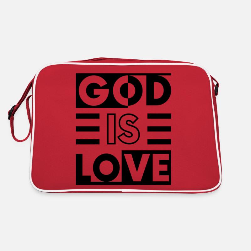 Dieu est amour Sac Retro