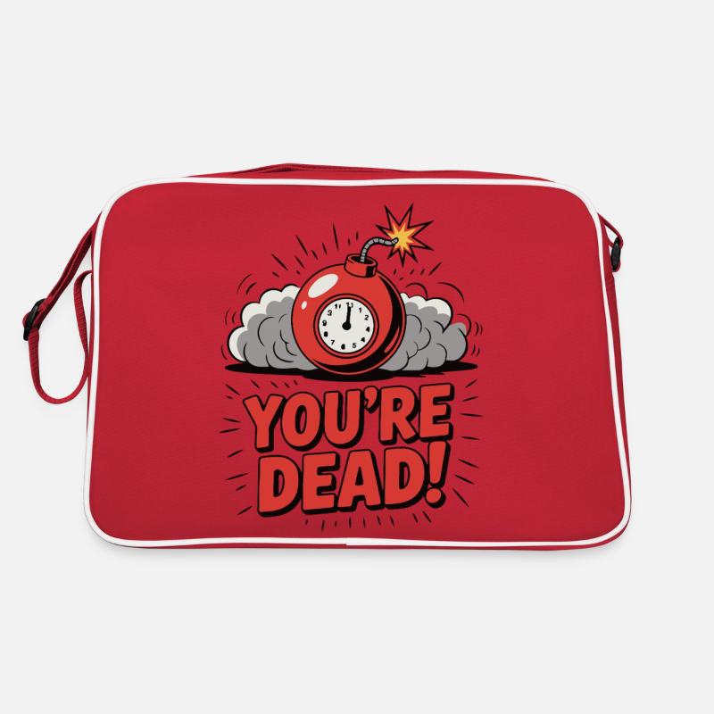 VOUS ÊTES MORT Sac Retro