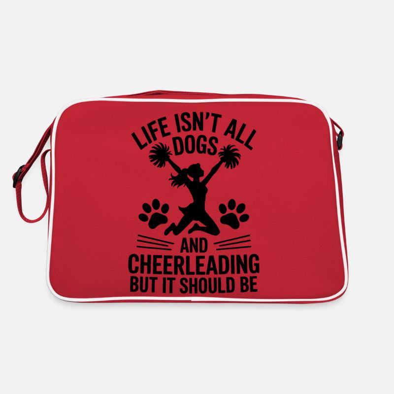 Cheerleading Spruch Lustiges Cheerleading Geschenk Retro Tasche