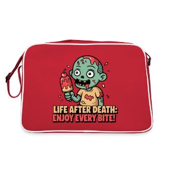 ZOMBIES, LA VIE APRÈS LA MORT - Sac Retro - rouge/blanc - Dos