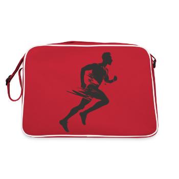 Sprinter Colorsplash Sprintender Sprint - Sac Retro - rouge/blanc - Dos