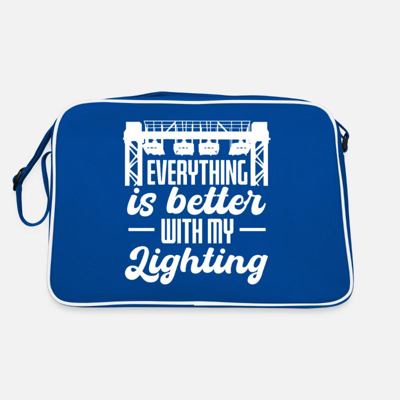 Everything Better With My Lighting Design Retro Bag