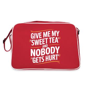 Sweet Tea - Retro Bag - red/white - Back