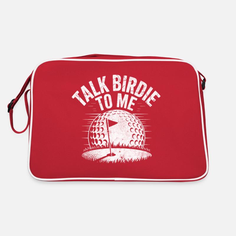 Talk Derbie to me Golf Design Retro Tasche
