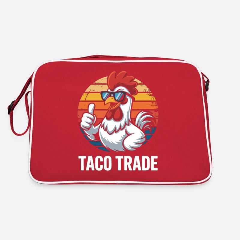 Taco Trade Sunset Retro Tasche
