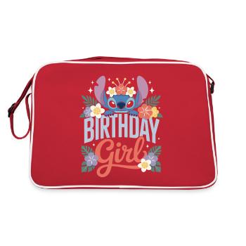 Fille d’anniversaire axolotl - Sac Retro - rouge/blanc - Dos