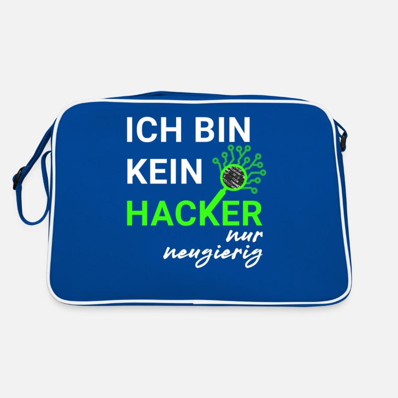 Je ne suis pas un hacker, juste curieux Sac Retro