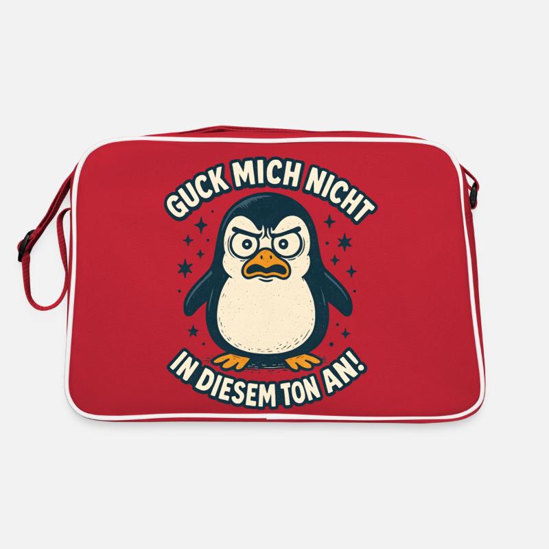 Don't Look At Me In This Tone Funny Retro Bag