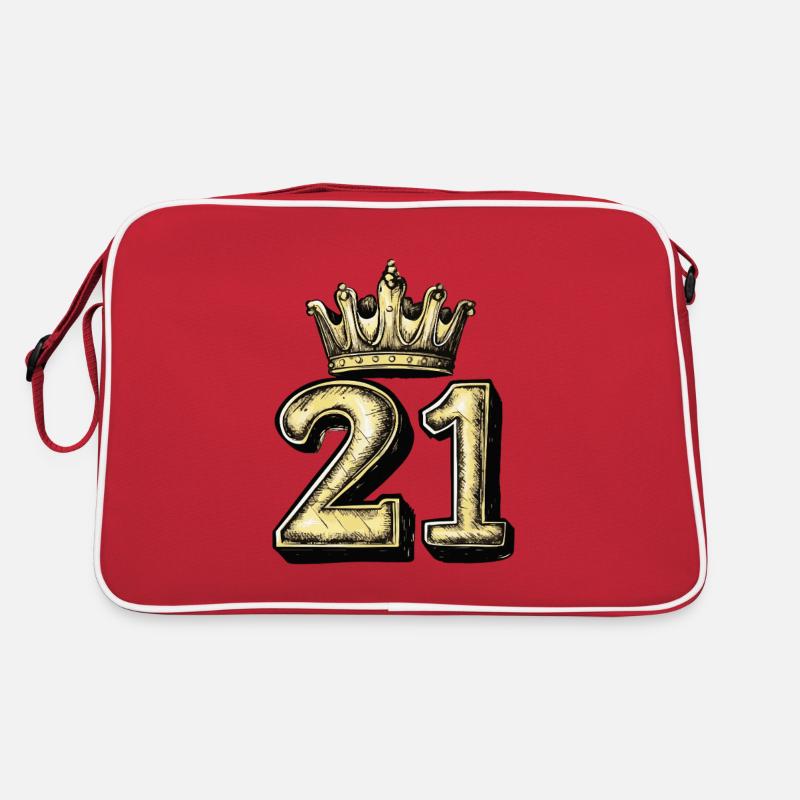 21 Number Krone Retro Bag