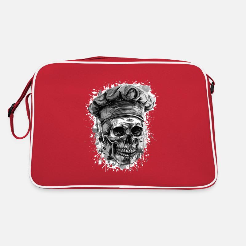 Chef Chef Crâne Sac Retro