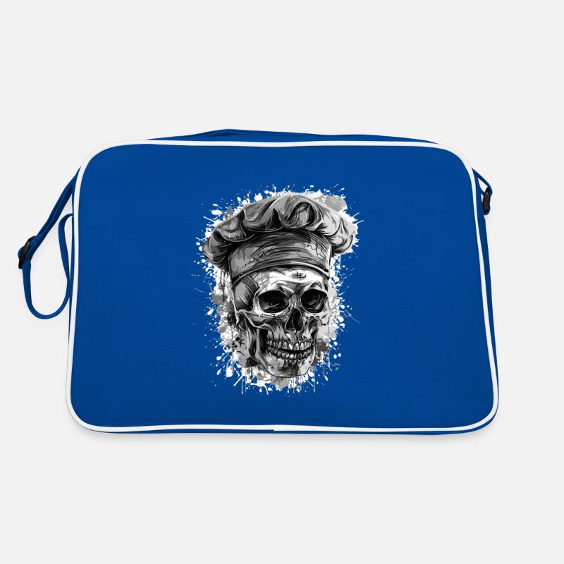 Chef Chef Skull Retro Bag