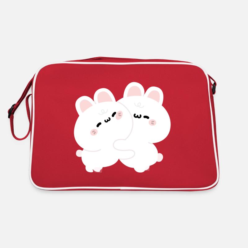 Amour du lapin Sac Retro