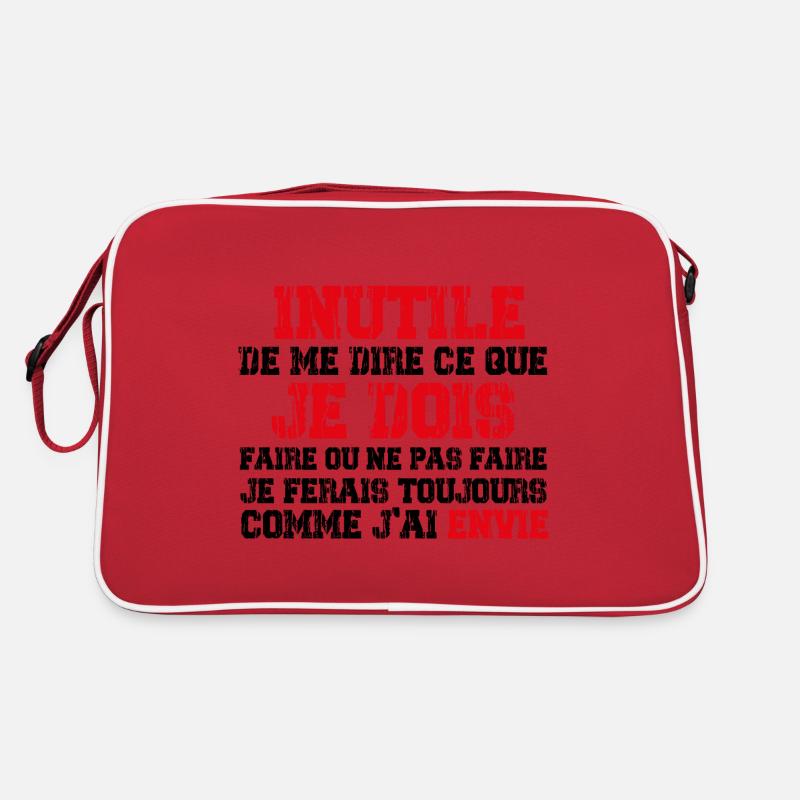 C'est Moi Qui Décide ! Sac Retro