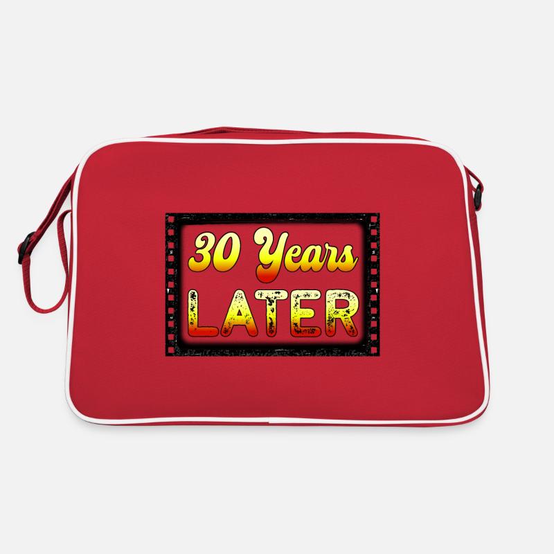30 years later Geburtstag Geschenk Retro Tasche