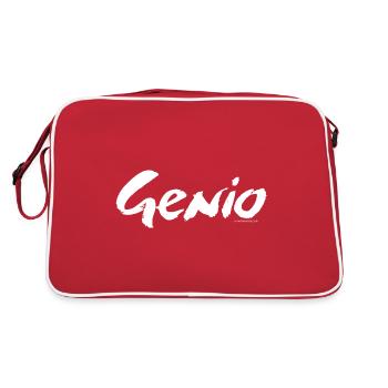 Genius - Retro Bag - red/white - Back