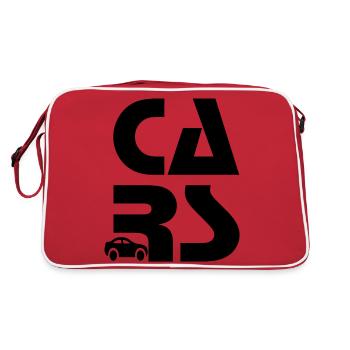 Car car - Retro Bag - red/white - Back
