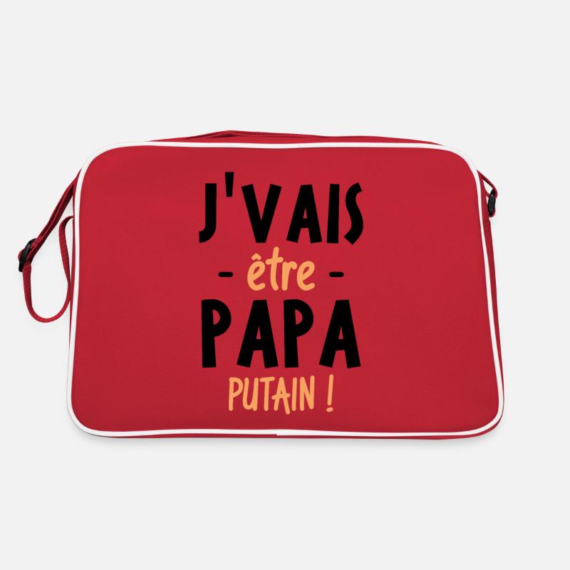 J'vais être papa putain ! Sac Retro