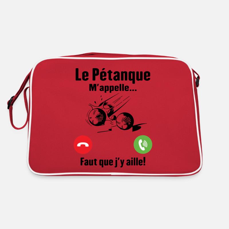 La pétanque M'appelle Sac Retro