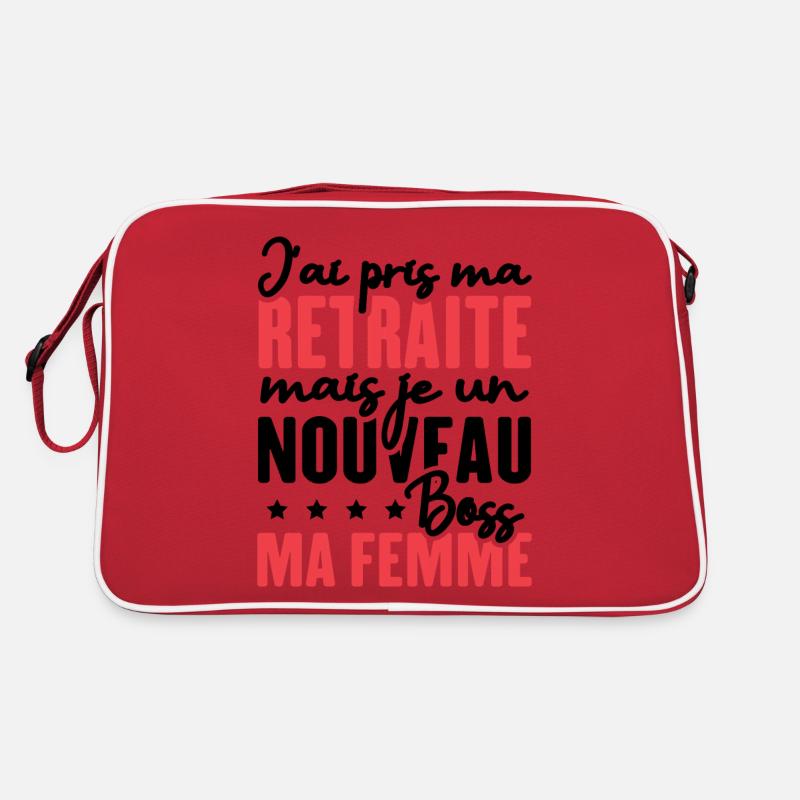 J'ai pris ma retraite Sac Retro