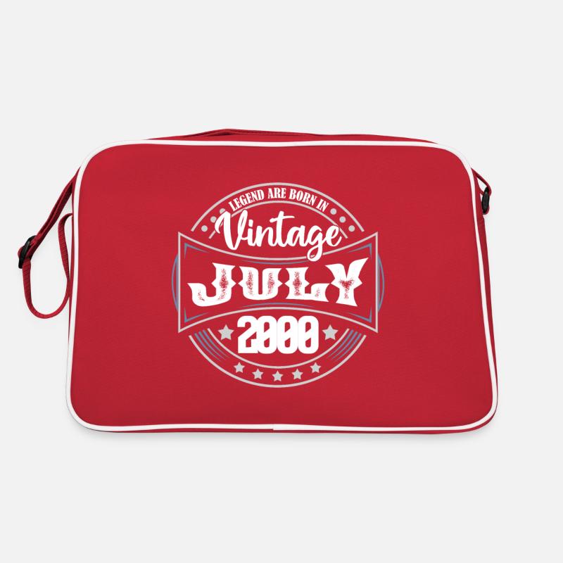 2000 July. Birthday gift July 2000. Retro Bag