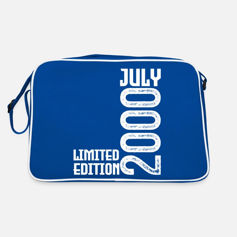 Geschenk Juli 2000. Jubiläum Juli 2000. Retro Tasche
