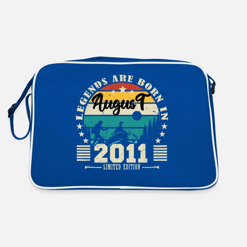 August 2011. Geburtstagsgeschenk August 2011. August Retro Tasche