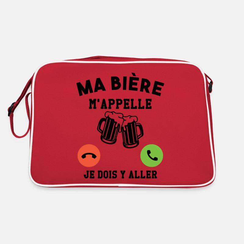 Ma bière m appelle Sac Retro
