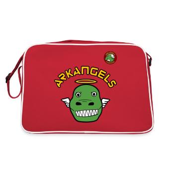 ArkAngels Teeth | Ark Survival Ascended - Retro Bag - red/white - Back