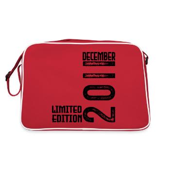 Birthday Gift December 2011. December 2011. - Retro Bag - red/white - Back
