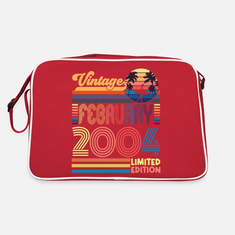 Anniversary February 2004. Gift February 2004. Retro Bag