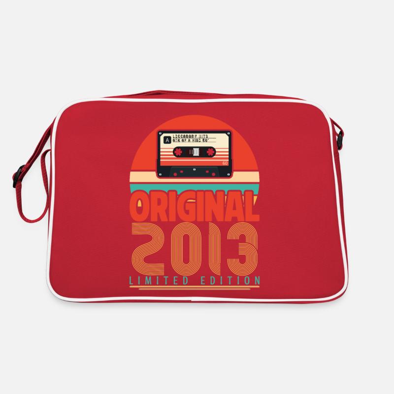 Vintage-Geburtstagsgeschenk 2013. Retro 2013. Retro Tasche