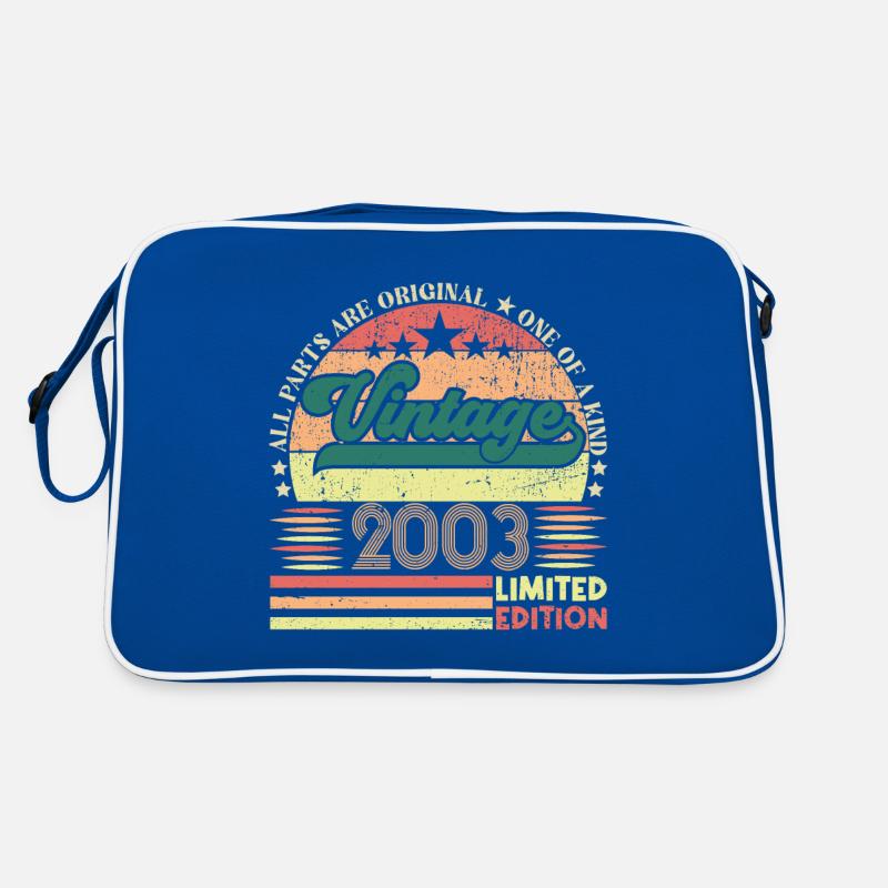Cadeau d’anniversaire Retro 2003. Vintage 2003. Sac Retro