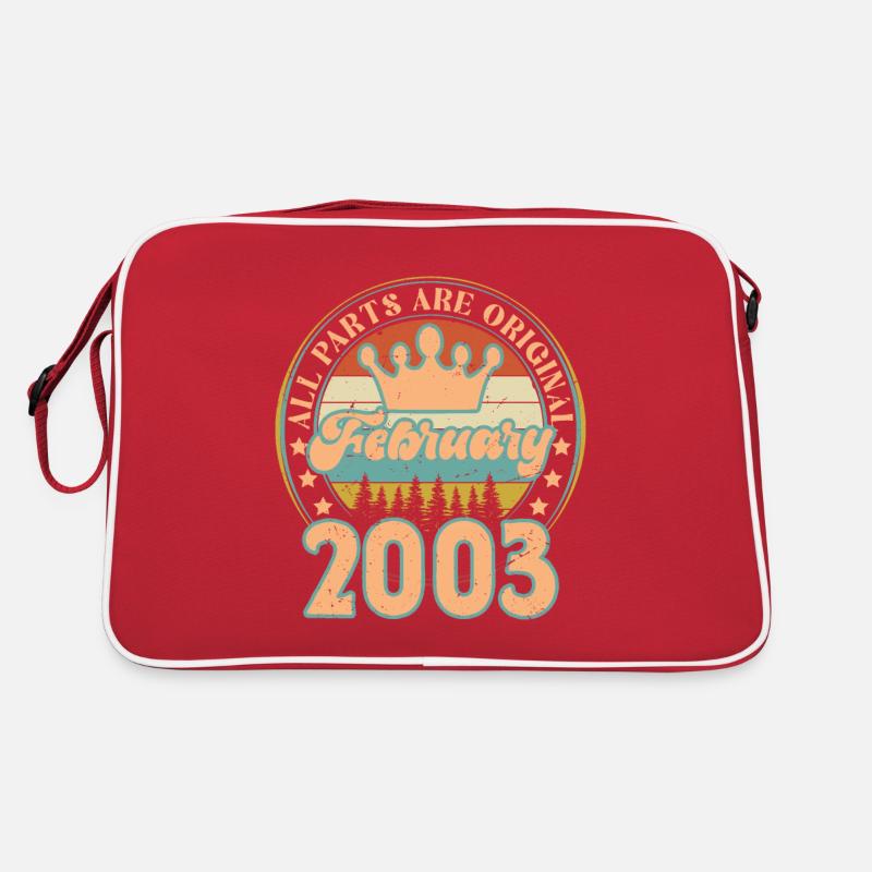 Février 2003. Cadeau d’anniversaire février 2003. Sac Retro