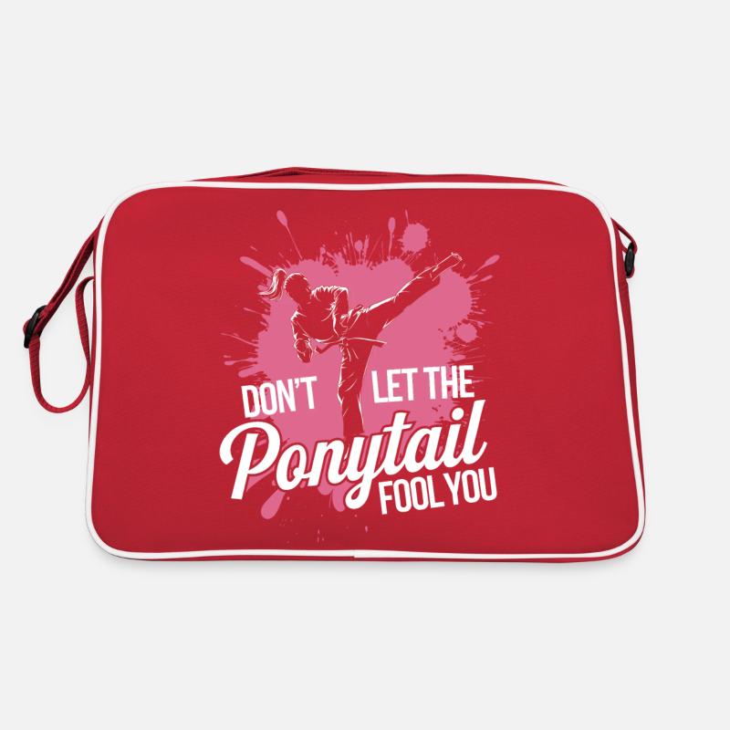 Karate with Determination Retro Bag