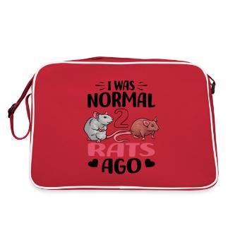 Rats - Sac Retro - rouge/blanc - Dos