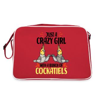 Calopsitte - Sac Retro - rouge/blanc - Dos
