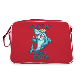 Dent trou de dent cabinet dentaire les enfants tirent les dents - Sac Retro - rouge/blanc - Dos
