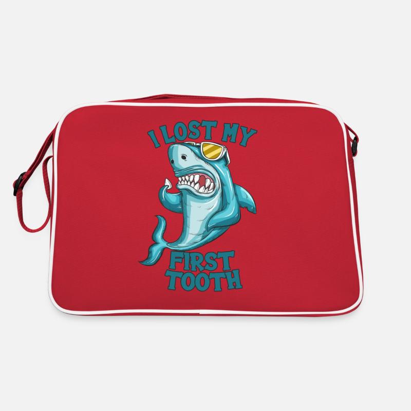 Tooth tooth gap dental practice children pull teeth Retro Bag
