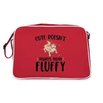 Geckos - Retro Bag - red/white - Back