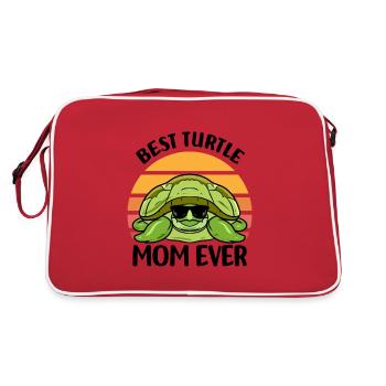 Turtle - Retro Bag - red/white - Back