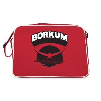 Chemise Borkum Seagull Island - Sac Retro - rouge/blanc - Dos