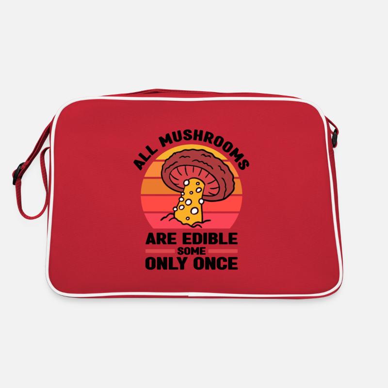 Mushroom picking Retro Bag