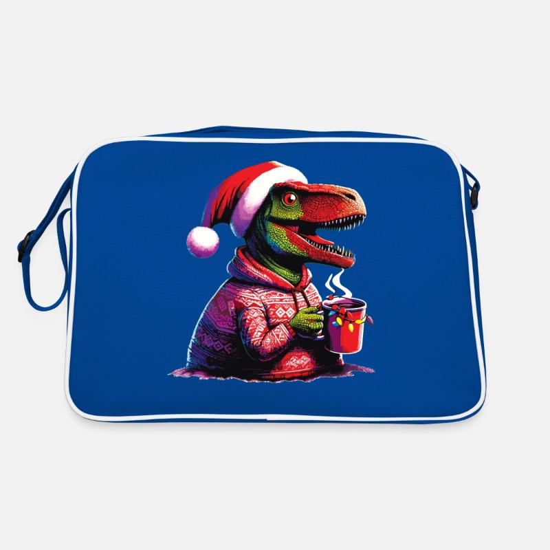 Dino drinks mulled wine Retro Bag